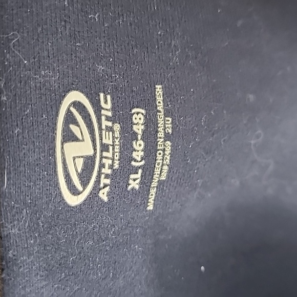 Athletic Works Men's Tract Jacket Full Zip Front with Pockets Size XL (46-48) - Picture 6 of 11